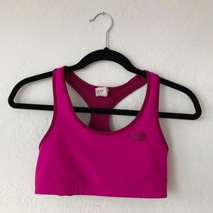 The North Face sports bra.
